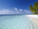 Tropical Island and Beach, Maldives, Indian Ocean, Asia