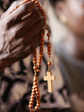 Christian Couple Praying, Togoville, Togo, West Africa, Africa