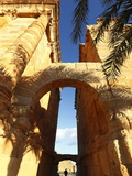 Arch of Antoninus Pius, Roman Ruins, Sbeitla Archaelogical Site, Tunisia, North Africa, Africa