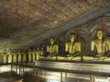 Buy Statues and Painted Roof in Natural Cave in Granite, Cave No 2, Maharaja Viharaya, Sri Lanka at AllPosters.com