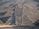 Avenue of the Dead Leading to the Pyramid of the Moon, Archaeological Zone of Teotihuacan, Mexico