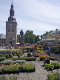 Buy Stortorvet Square With Flower Market and Cathedral (Domkirke), Oslo, Norway, Scandinavia, Europe at AllPosters.com