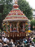 Chariot in Festival Procession, London, England, United Kingdom, Europe