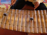 Buy Gamelan Instruments in a Cambodian Pagoda, Siem Reap, Cambodia, Indochina, Southeast Asia, Asia at AllPosters.com