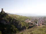 Pescina's Tower, View of Pescina, Abruzzi, Italy, Europe