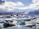 Buy Icebergs in Glacial Lagoon at Jokulsarlon, Iceland, Polar Regions at AllPosters.com