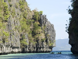 Miniloc Island Big Lagoon, Bacuit Bay, Palawan, Philippines, Southeast Asia, Asia