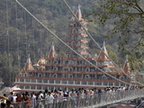Lakshman Jula, Rishikesh, Uttarakhand, India, Asia