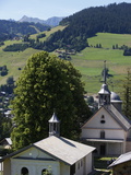 Baroque Chapels, Megeve, Haute Savoie, France, Europe