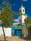 Colourful Mosque in a Little Village in the Republic of Djibouti, Africa