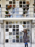 Buy Columbarium, Pere Lachaise Cemetery, Paris, France, Europe at AllPosters.com
