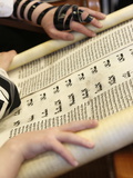 Buy Purim Celebration in the Belz Synagogue, Jerusalem, Israel, Middle East at AllPosters.com