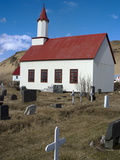 Buy Small Regional Church Near Dyrholaey, Iceland, Polar Regions at AllPosters.com