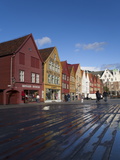 Buy Bryggen, UNESCO World Heritage Site, Bergen, Hordaland, Norway, Scandinavia, Europe at AllPosters.com
