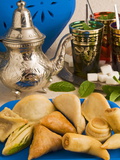 Arabic Sweets and Pastries, Mint Tea