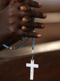 Prayer Beads, Togoville, Togo, West Africa, Africa
