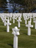 American Cemetery at Omaha Beach, Colleville-Sur-Mer, Normandy, France, Europe