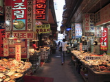 Food Vendors, Namdaemun Market, Seoul, South Korea, Asia