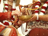 Buy Hindu Wedding at Bhaktivedanta Manor, Watford, Hertfordshire, England, United Kingdom, Europe at AllPosters.com