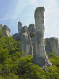 Buy Huge Stone Towers in the Ucka Canyon, Istria, Croatia, Europe at AllPosters.com