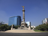 Independence Monument, Angel Statue, Paseo De La Reforma, Mexico City, Mexico, North America