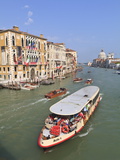 Vaporetto Water Bus, Grand Canal, Venice, UNESCO World Heritage Site, Veneto, Italy, Europe
