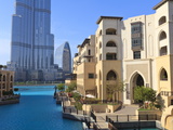 Buy The Palace Hotel and Burj Khalifa, Downtown, Dubai, United Arab Emirates, Middle East at AllPosters.com