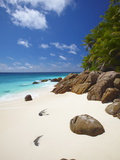 Deserted Beach, La Digue, Seychelles, Indian Ocean, Africa