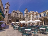 Plaza De La Catedral, Havana Vieja, UNESCO World Heritage Site, Havana, Cuba