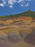 Buy Chamarel Coloured Earths, Mauritius, Indian Ocean, Africa at AllPosters.com