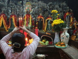 Buy Women's Room Dedicated to Kim Hoa Mothers' Goddess, Emperor Jade Pagoda, Ho Chi Minh City, Vietnam at AllPosters.com