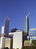 Buy Skyscrapers in Downtown Perth, Western Australia, Australia, Pacific at AllPosters.com
