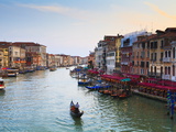 The Grand Canal, Venice, UNESCO World Heritage Site, Veneto, Italy, Europe