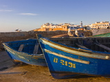 Fishing Boats in the Coastal City of Essaouira, Morocco, North Africa, Africa