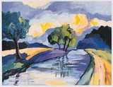 Landschaft bei Ekenstein