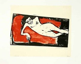 Fränzi liegend, c.1910