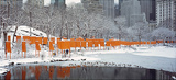Buy The Gates Skyline im Schneeer Druck at AllPosters.com