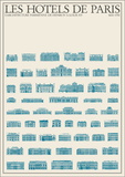 Buy Les H&ocirc;tels de Paris at AllPosters.com