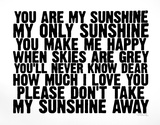 You Are My Sunshine