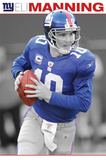 New York Giants Eli Manning with Football