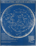 Buy Constellations of the Northern Hemisphere (Blue) at AllPosters.com