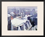 View of Roofs or Roofs Under Snow, 1878