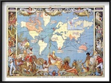 Map: British Empire, 1886