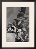 The Sleep of Reason Produces Monsters, from "Los Caprichos"