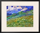 Wheatfield and Mountains, c.1889