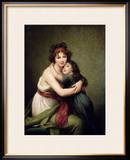 Madame Vigee-Lebrun and Her Daughter, Jeanne-Lucie-Louise (1780-1819) 1789