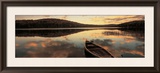 Water and Boat, Maine, New Hampshire Border, USA