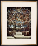 Sistine Chapel with the Retable of the Last Judgement (Fall of the Damned)