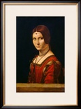 Portrait of a Lady from the Court of Milan, circa 1490-95