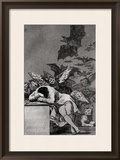 The Sleep of Reason Produces Monsters, from "Los Caprichos"